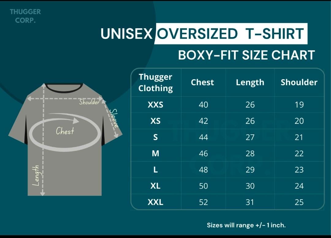Customizable Boxy-Fit French Terry Oversized T-shirt - Unisex