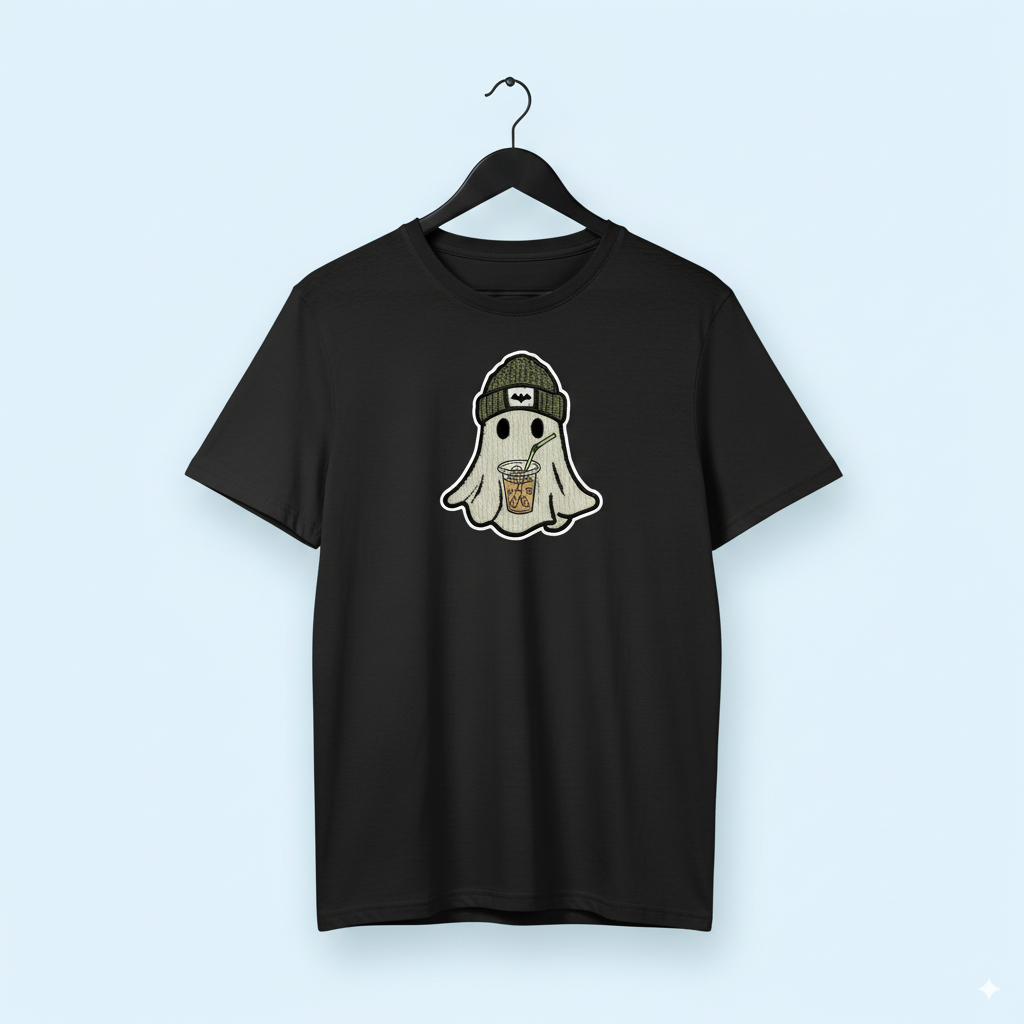 Urban Ghost Graphic Over sized T-Shirt – Unisex