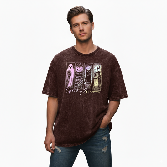 Ghost Halloween Over sized T-Shirt - Unisex