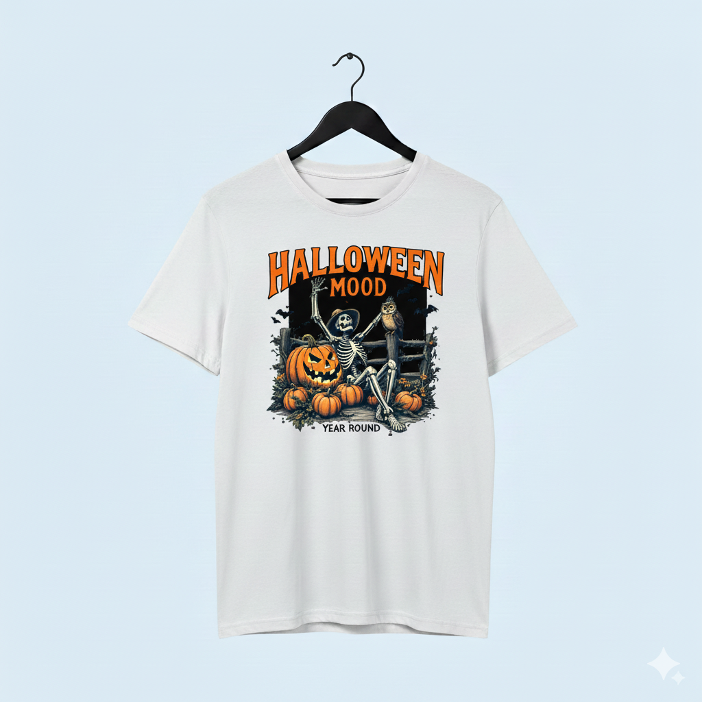 Halloween Mood Tee – Year-Round Vibes - Unisex