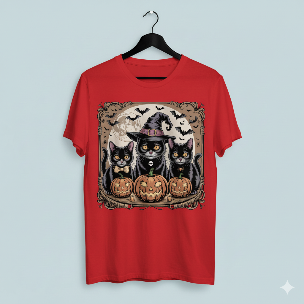 Spectacular Style Halloween Graphic Tee Collection - Unisex