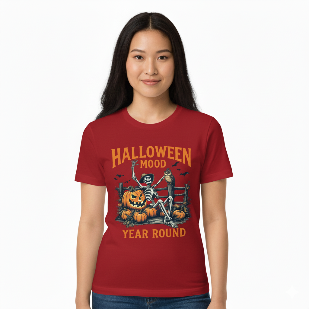 Halloween Mood Tee – Year-Round Vibes - Unisex