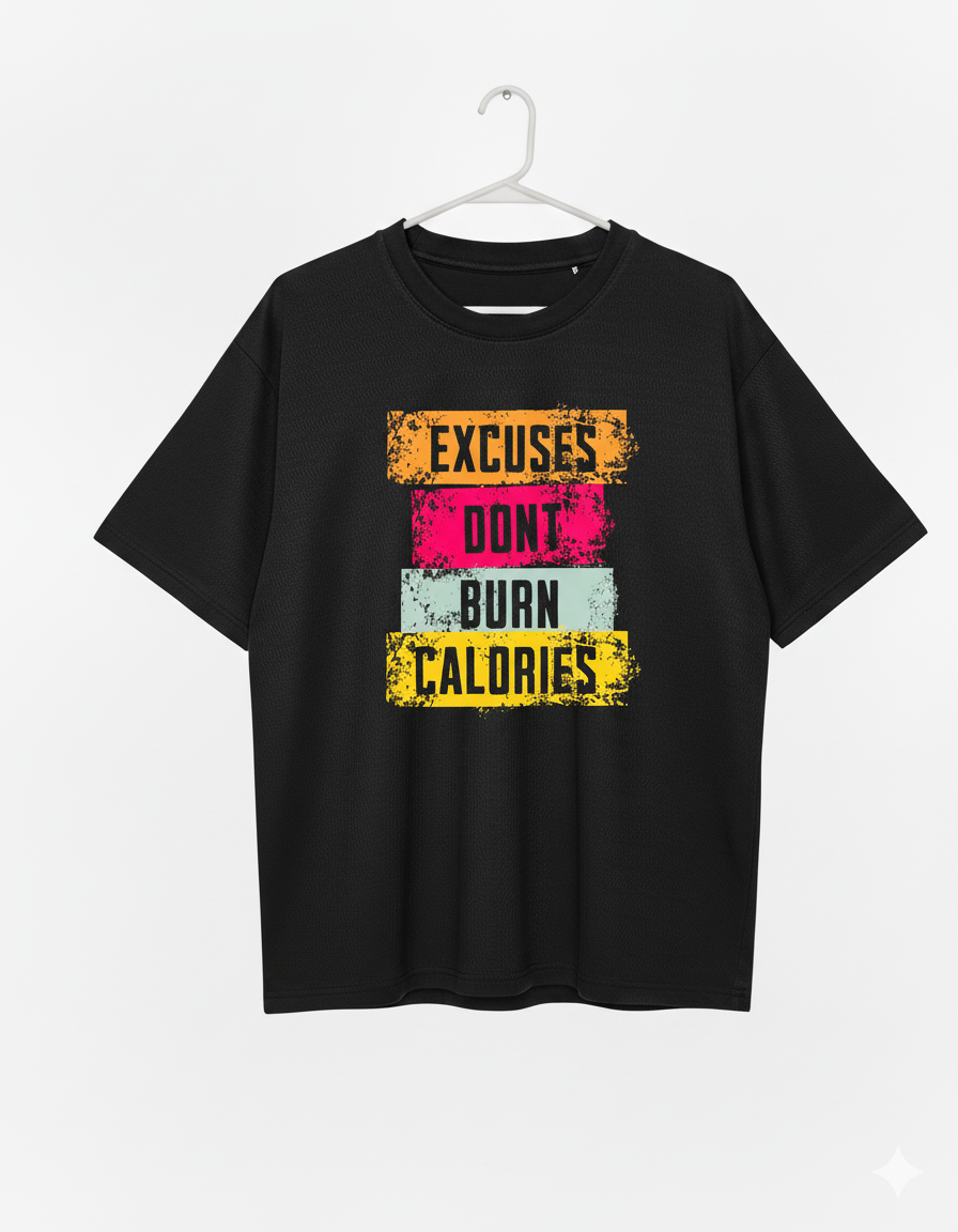 Empowering "No Excuses" Gym T-Shirt - Unisex
