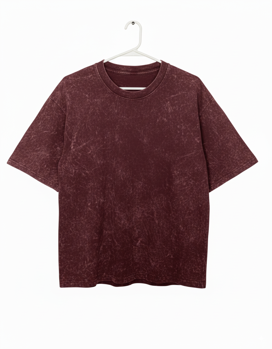 Customizable Vintage Acid wash T-Shirt – Unisex