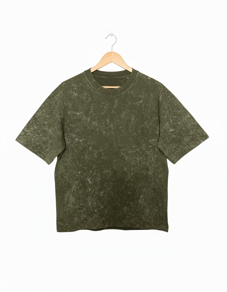 Customizable Vintage Acid wash T-Shirt – Unisex