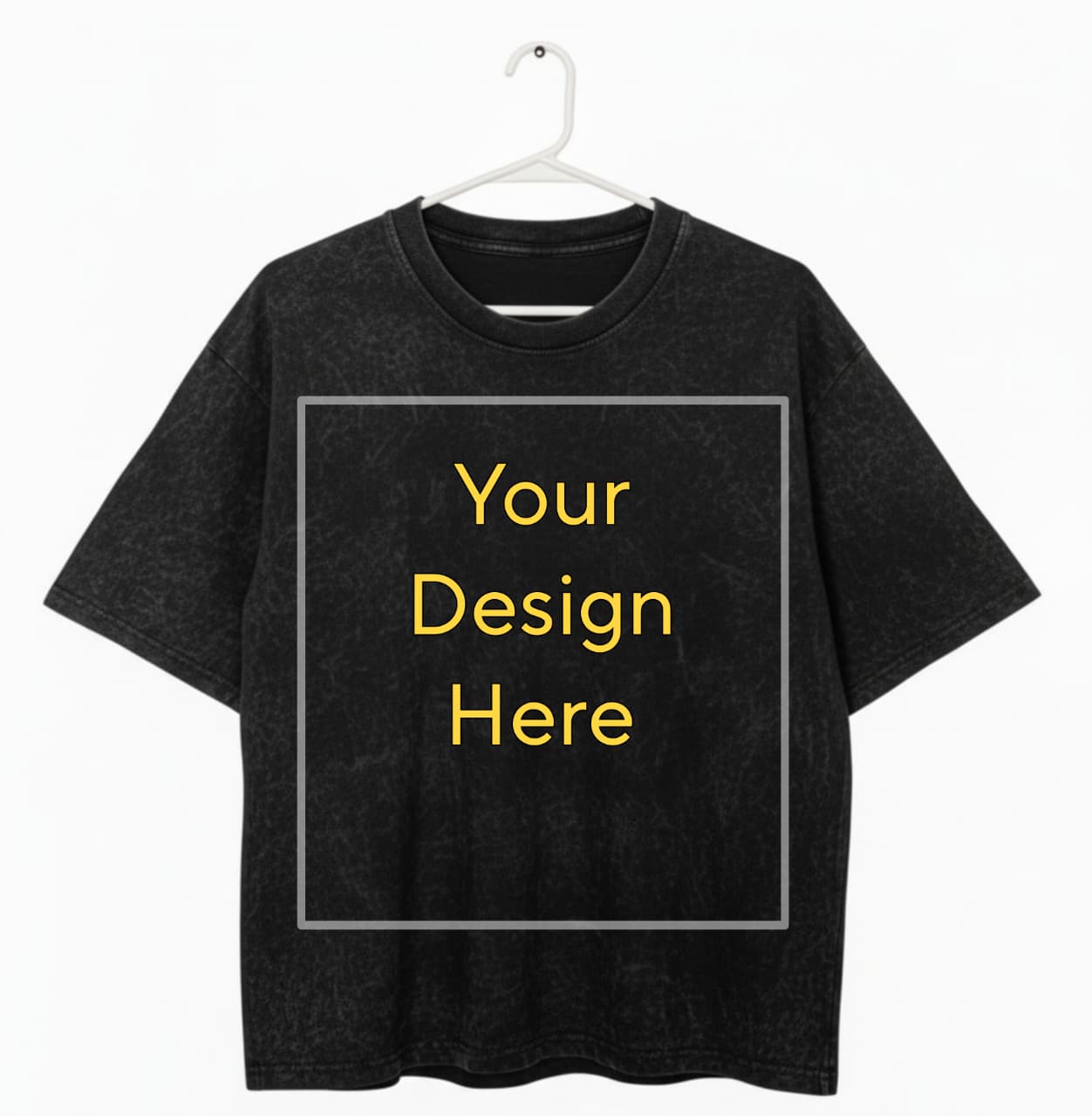 Customizable Vintage Acid wash T-Shirt – Unisex