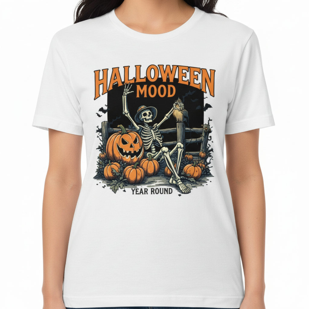 Halloween Mood Tee – Year-Round Vibes - Unisex