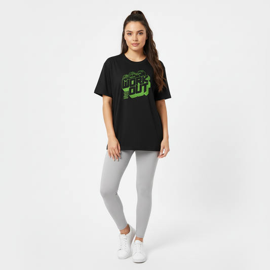 Active Fit "WORK OUT" T-Shirt - Unisex