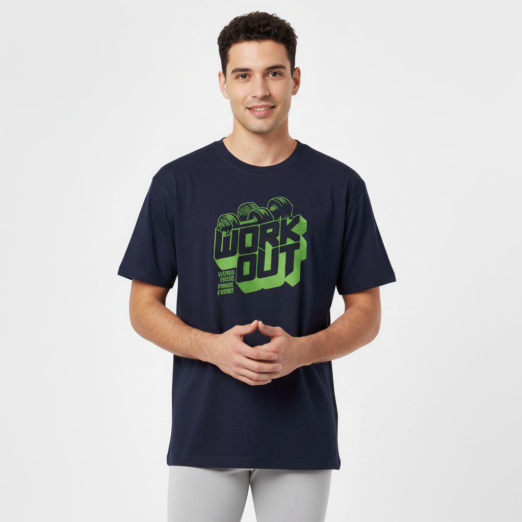 Active Fit "WORK OUT" T-Shirt - Unisex