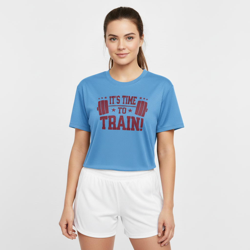 Gym Ready "Time To Train!" Graphic T-Shirt - Unisex