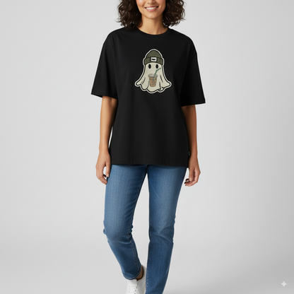 Urban Ghost Graphic Over sized T-Shirt – Unisex