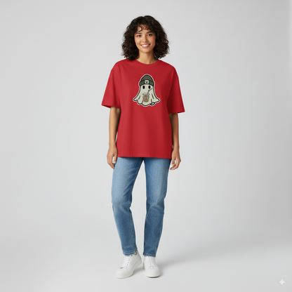 Urban Ghost Graphic Over sized T-Shirt – Unisex