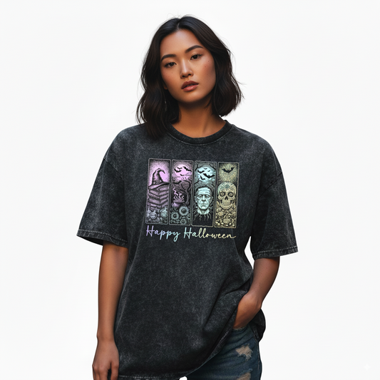 Ghost Halloween Over sized T-Shirt - Unisex