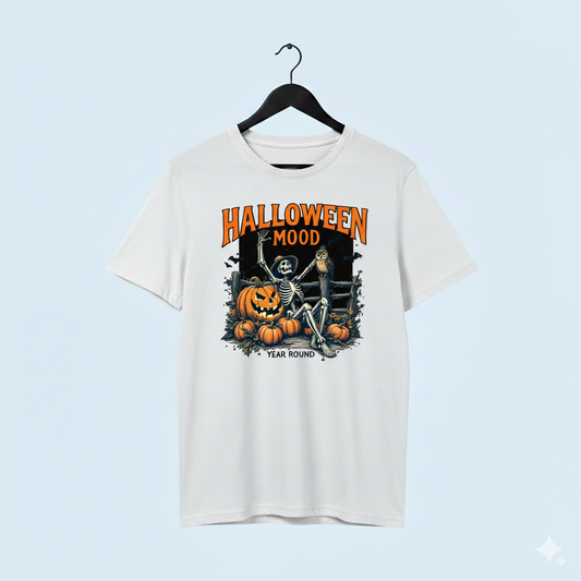 Halloween Mood Tee – Year-Round Vibes - Unisex