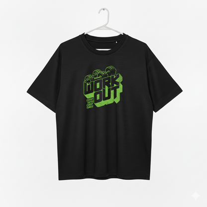 Active Fit "WORK OUT" T-Shirt - Unisex