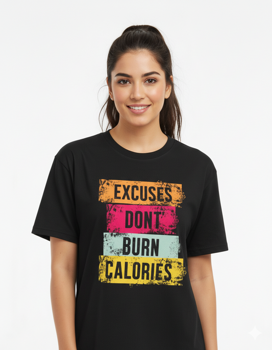 Empowering "No Excuses" Gym T-Shirt - Unisex