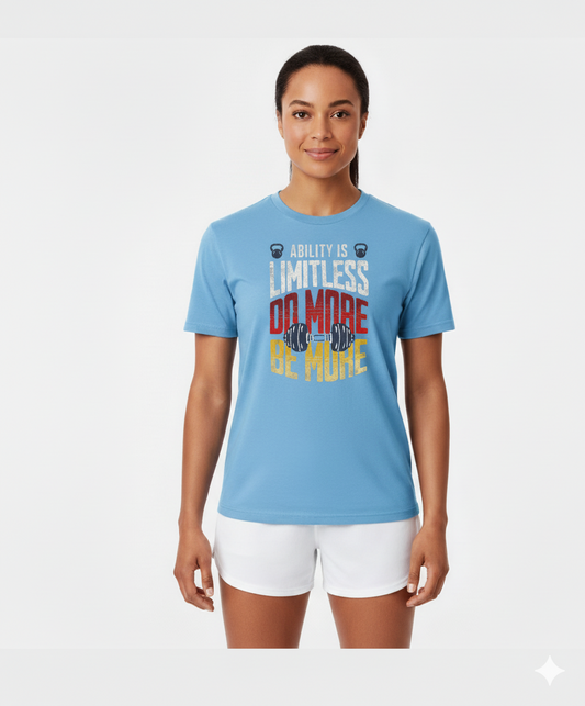 "Do More, Be More" Fitness T-Shirt - Unisex