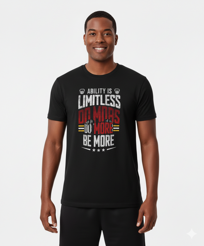 "Do More, Be More" Fitness T-Shirt - Unisex