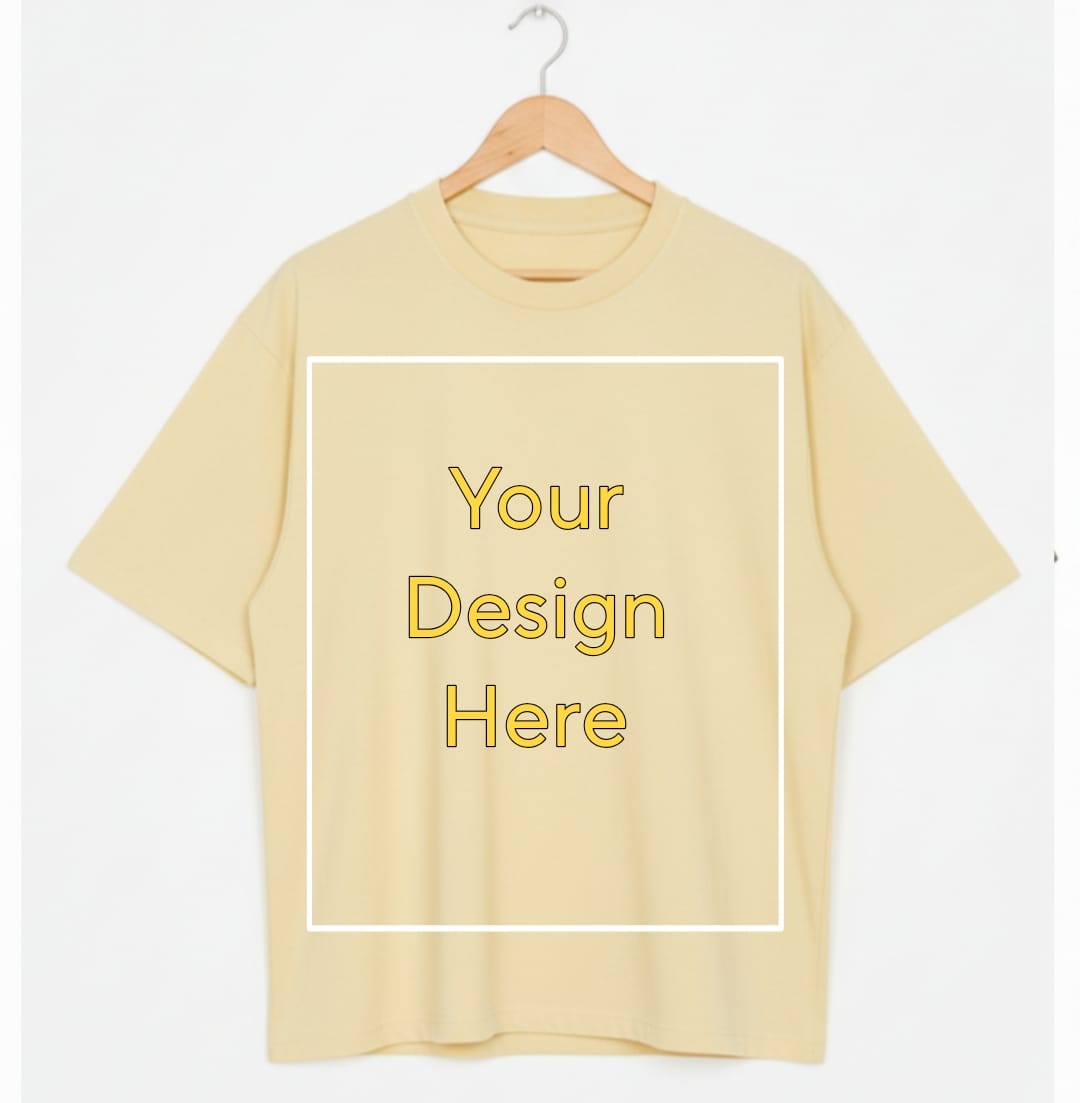 Customizable Oversized T-Shirt - Unisex