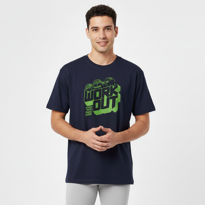 Active Fit "WORK OUT" T-Shirt - Unisex